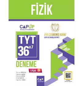 ÇAP UP 36X7 TYT FİZİK DENEME